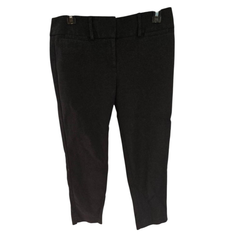 3/$25 LOFT Size 4  Black Marisa Pants The Riviera Pant Cropped Capri